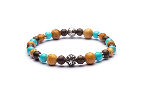 Bracciale Antracite Classic in Pietre dure C21 BARBADOS - C21 BARBADOS